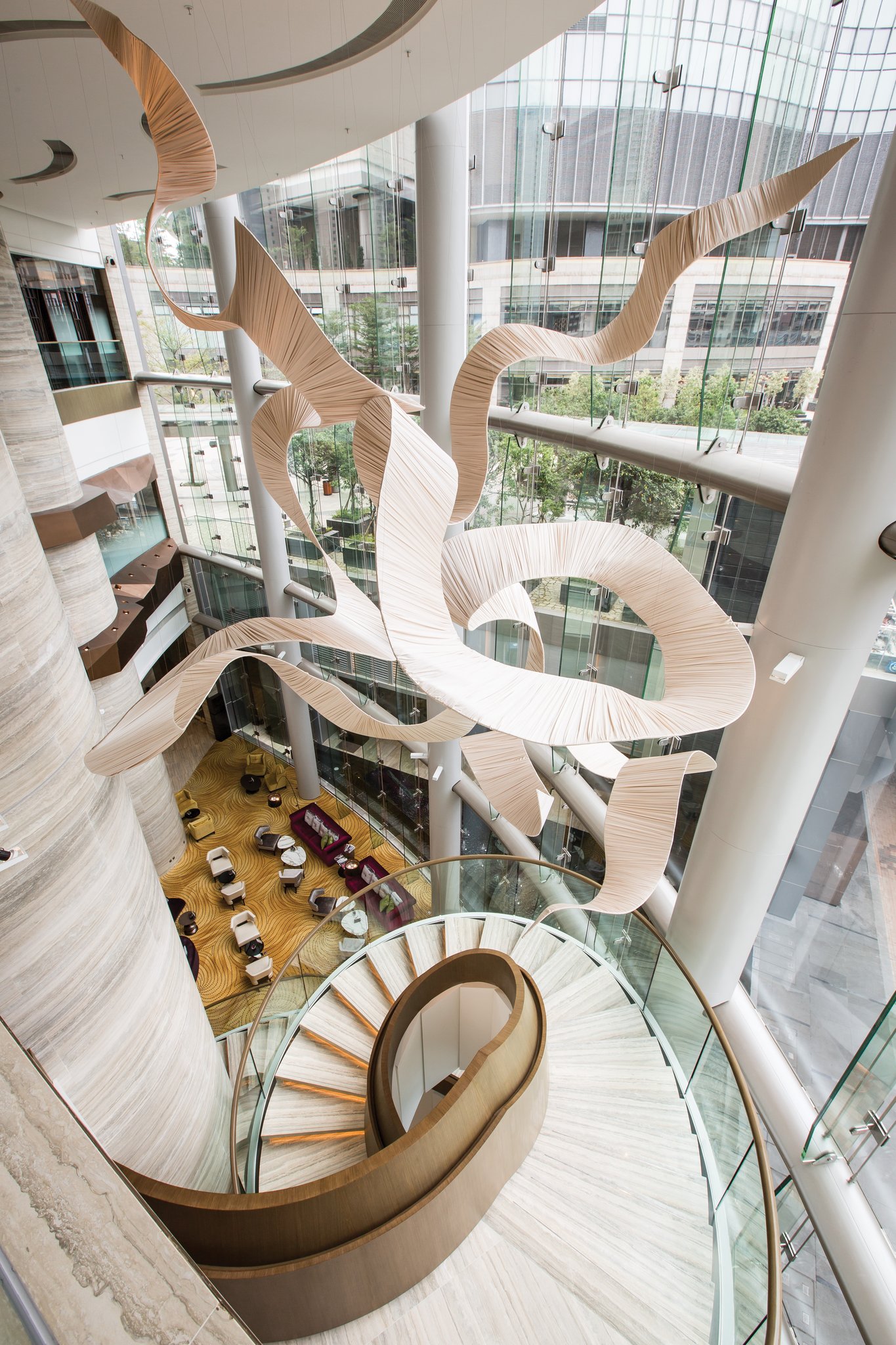 Hotel Spiral Staircase