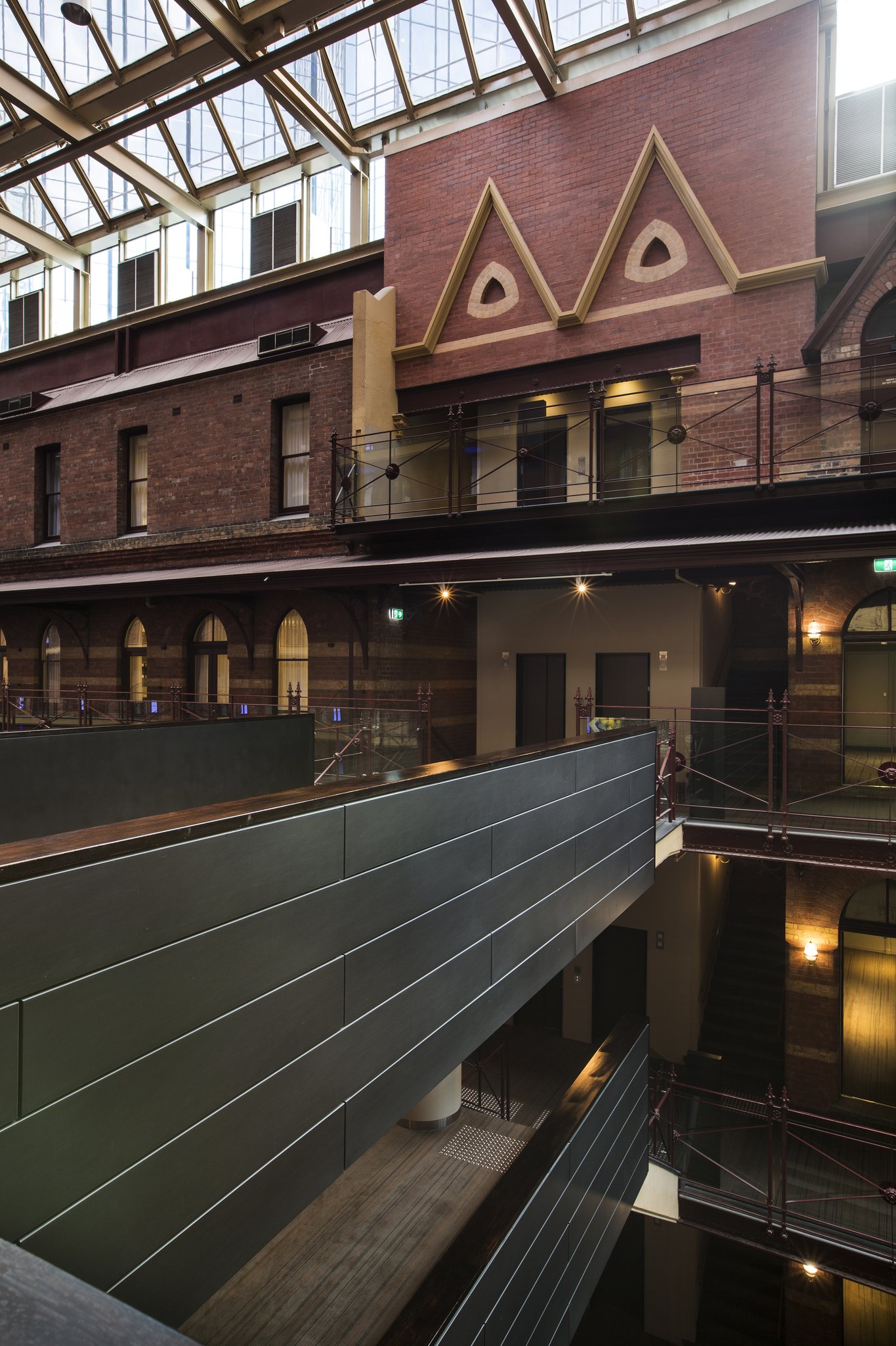 Sky Bridge Lift Lobby