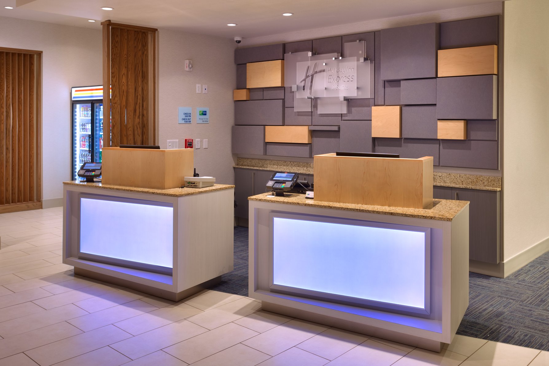 Hotel Check-in area