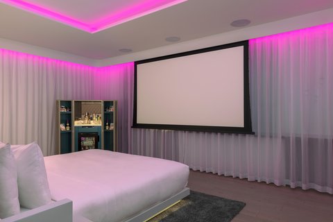 Suite Supreme Screening con cama tamaño King