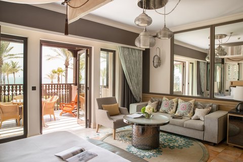 Jumeirah Dar Al Masyaf Gulf Ocean Room Living Area