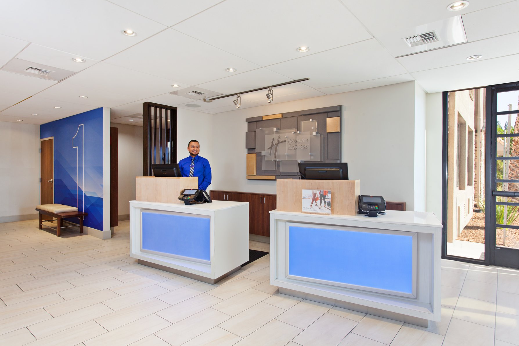 Our staff is ready to welcome you with a smile.