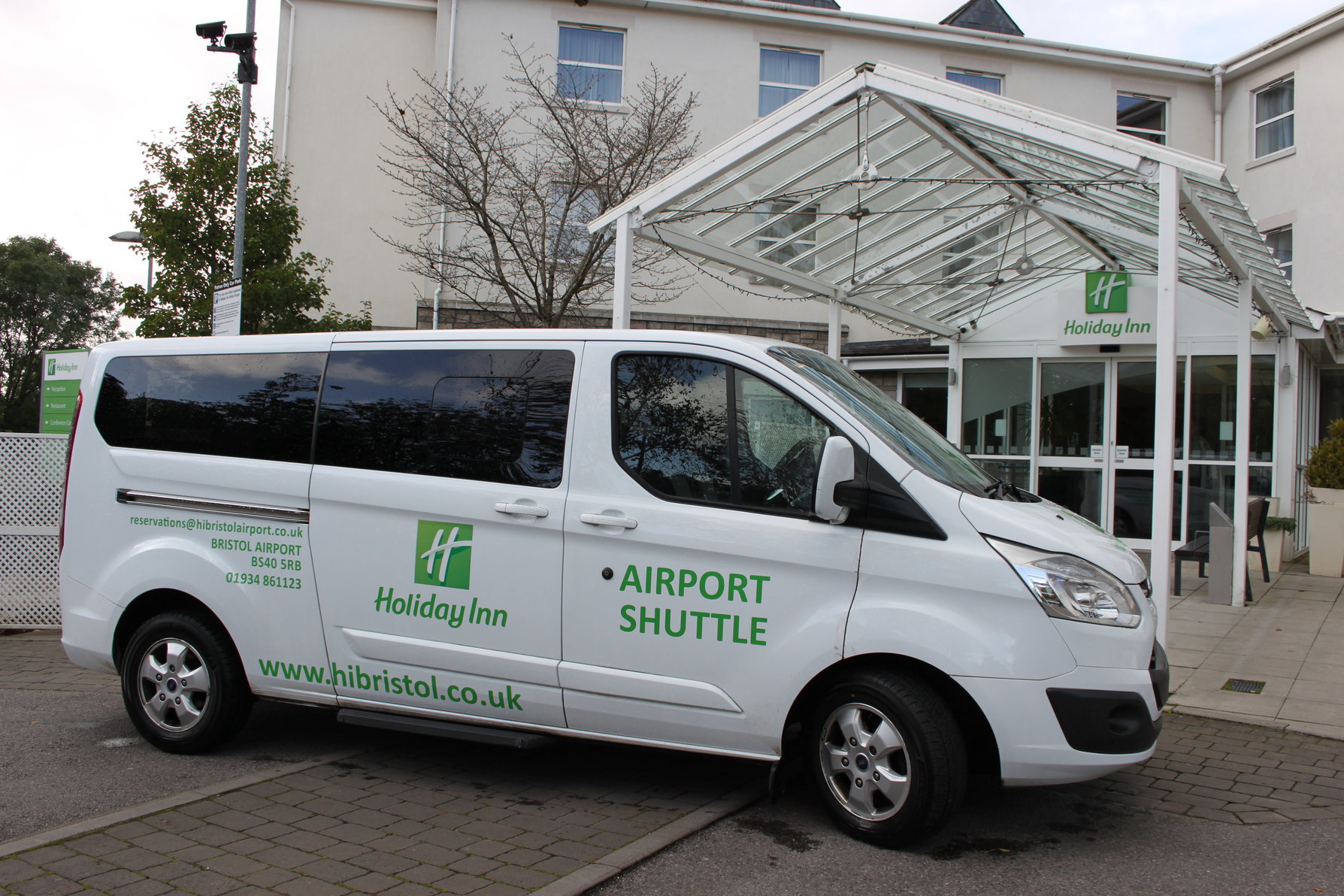Airport Shuttle Service available using our own electric mini bus
