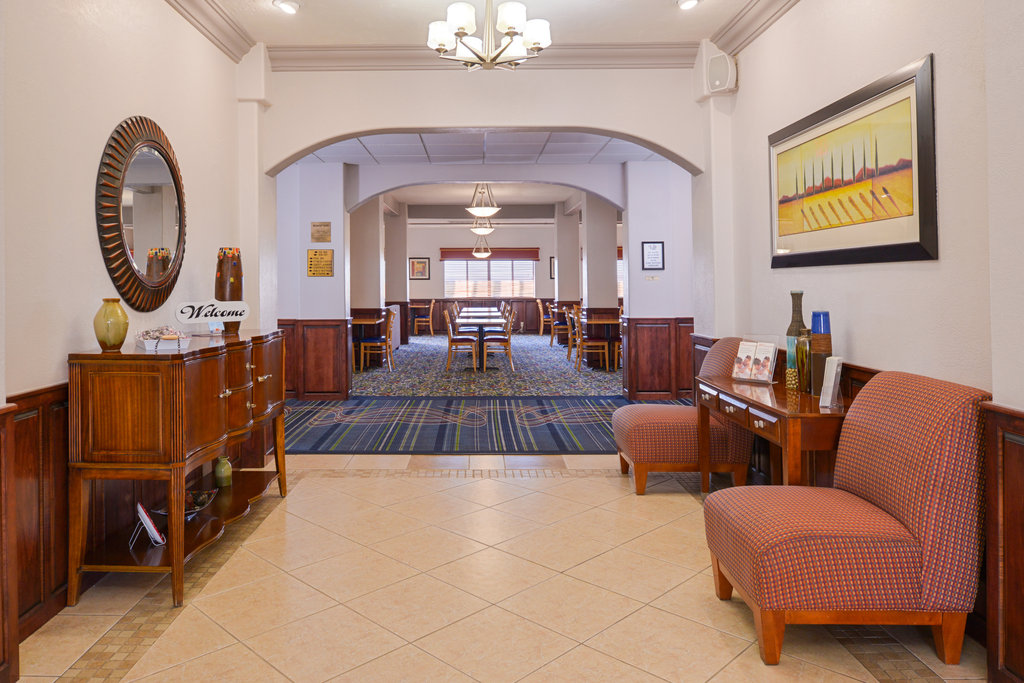 Hotel Lobby overlooking Dining Room