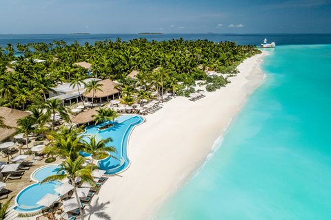 Pool and Beach View
