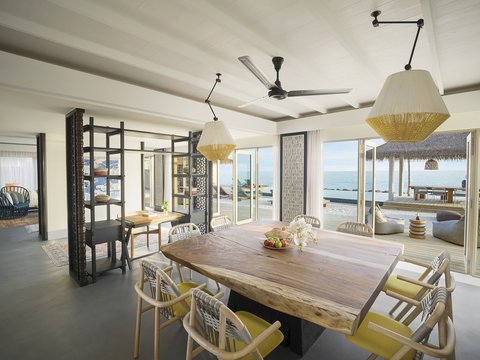 Three Bedroom Lagoon Residence - Living area