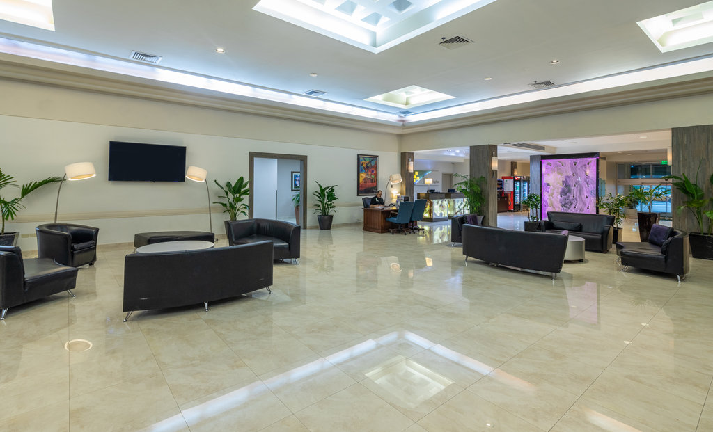 Hotel Lobby in Downtown Miami