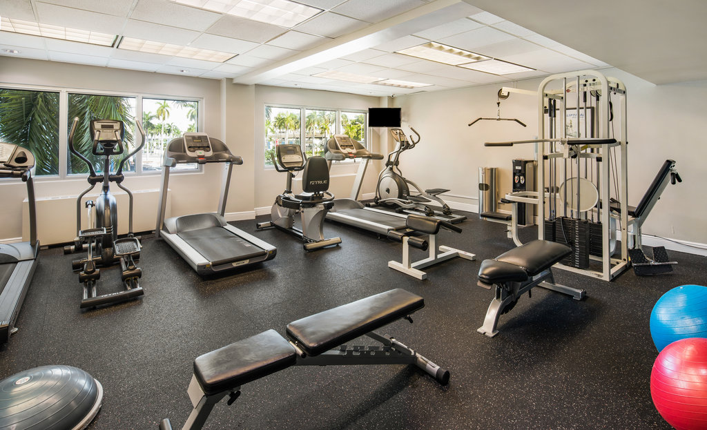 Fitness Center in Downtown Miami Hotel