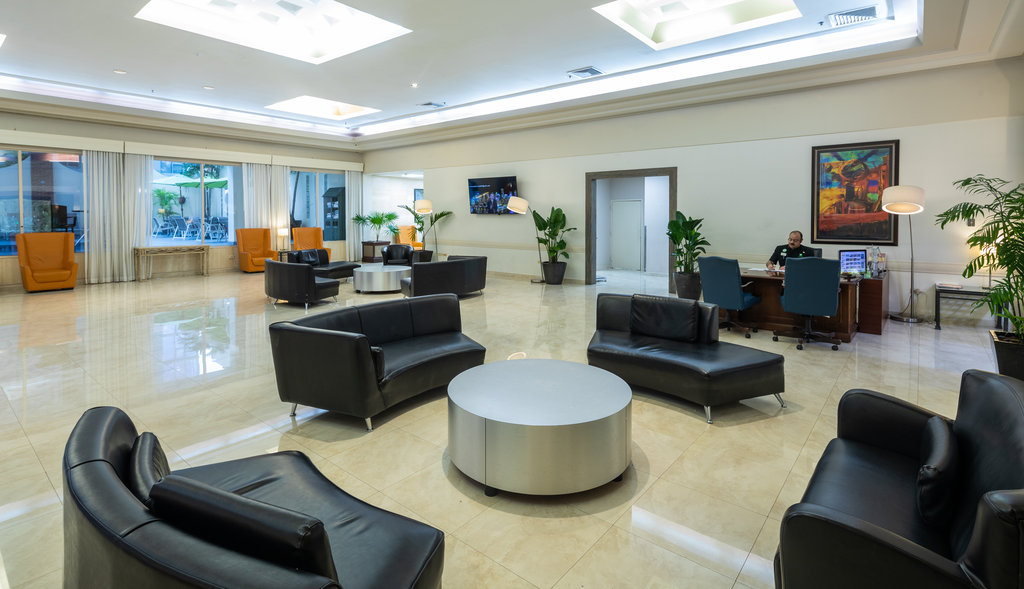 Spacious Hotel Lobby in Downtown Miami