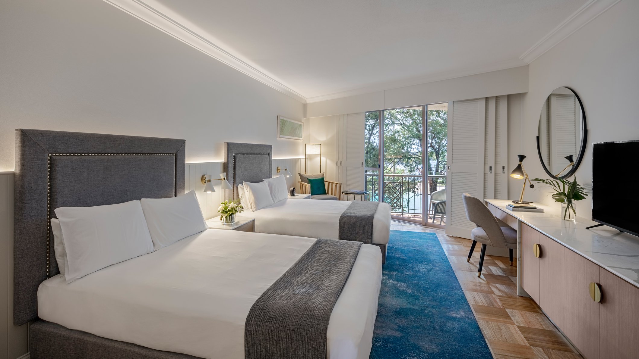 InterContinental Sanctuary Cove Resort Room Type - 2 Double Classic Marina View