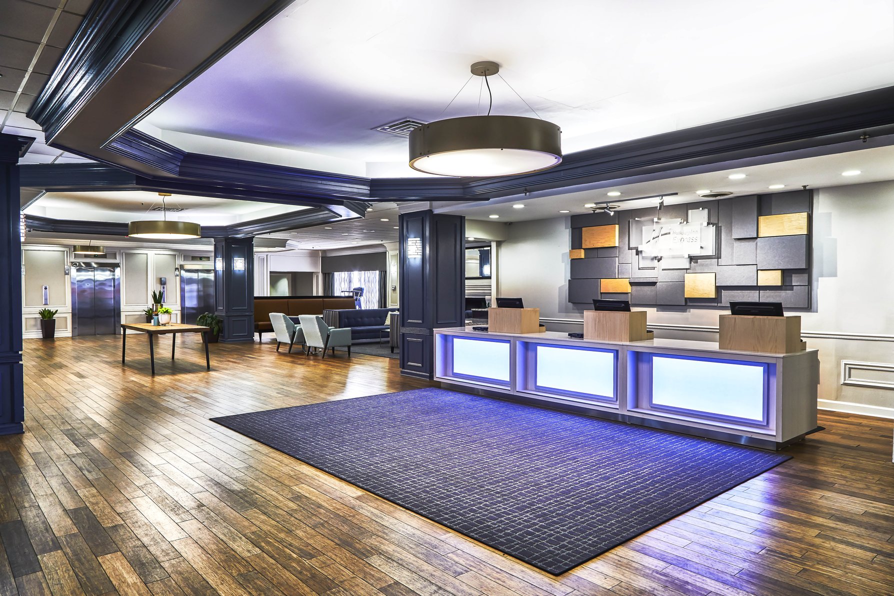The Front Desk where expert and friendly staff are ready to help.