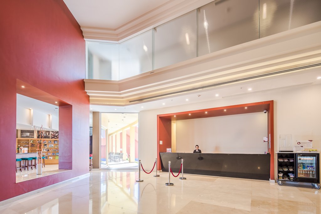 The Front Desk where expert and friendly staff are ready to help.