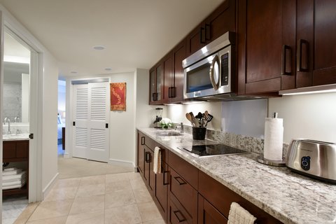 Trump Waikiki Kitchen in suite