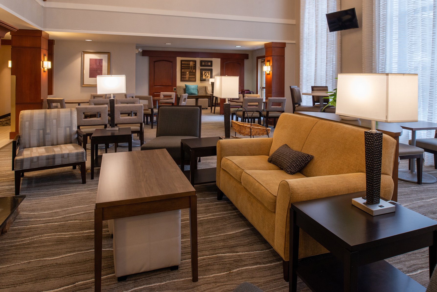 Unwind in the comfort of our inviting lobby