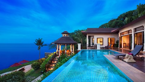 Baan Sai Nam - Swimming Pool and Ocean View