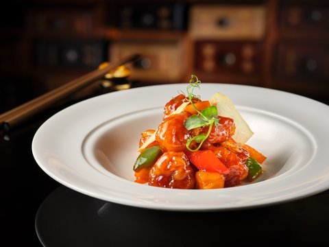Sweet And Sour Pork With Pineapple