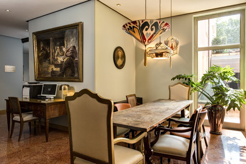 Our stylish lobby is equipped with internet point.