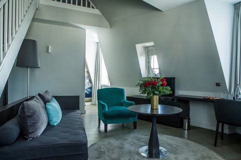 Vous vous sentirez comme un vrai Parisien dans notre Suite Duplex