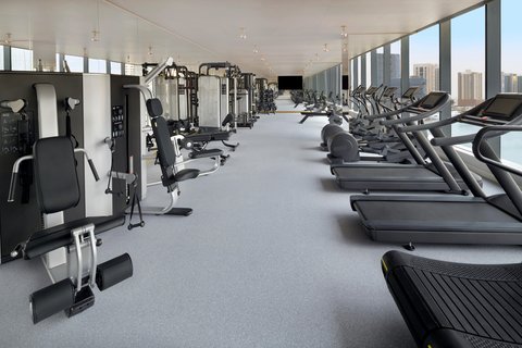24-hour Gym at Hotel Indigo Dubai Downtown