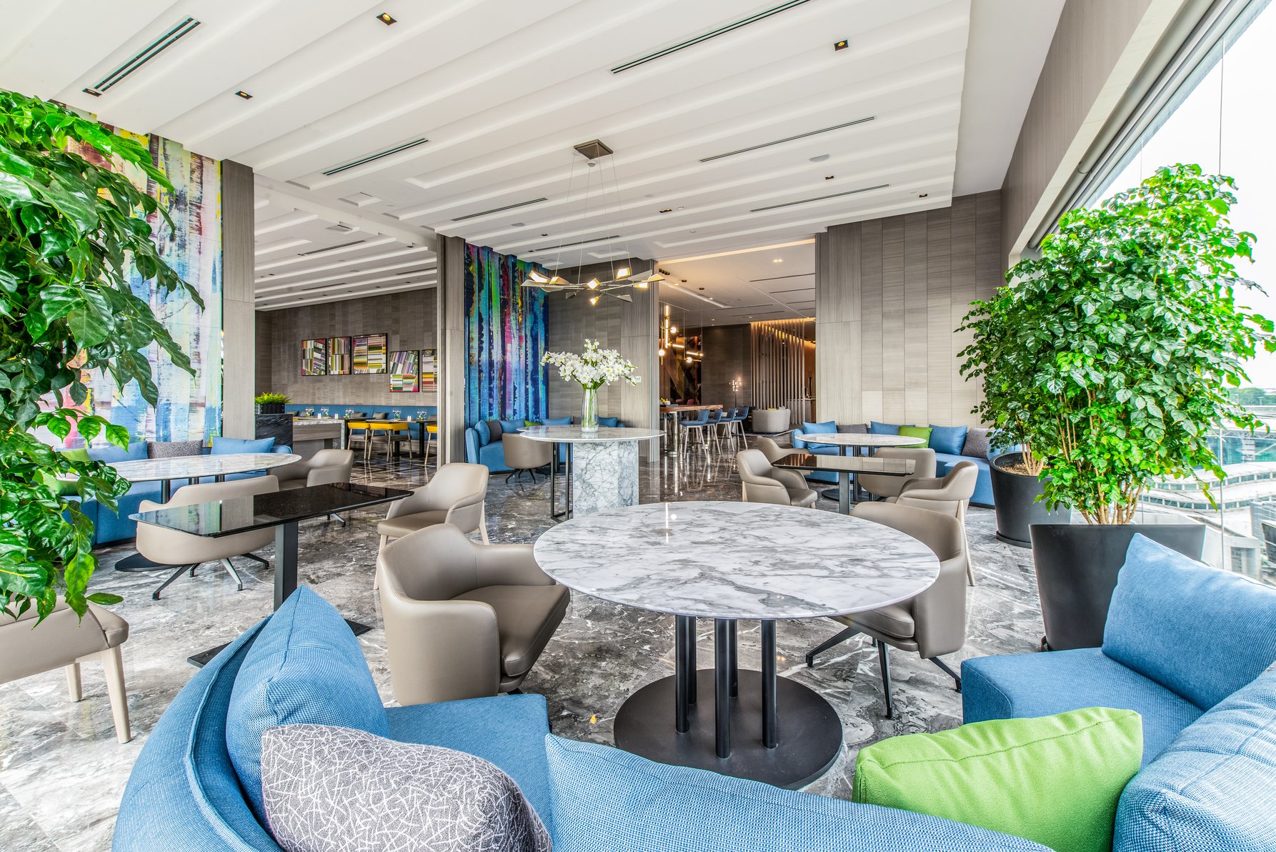 Lobby Lounge of Holiday Inn Johor Bahru City Centre