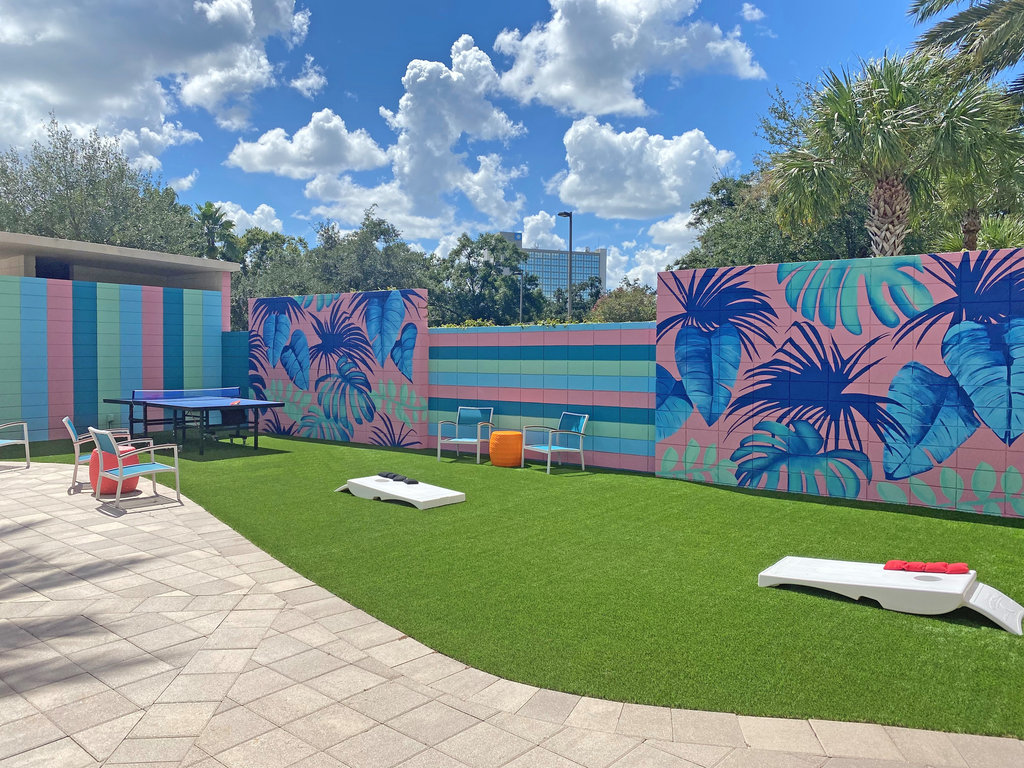 Enjoy our brand new game area