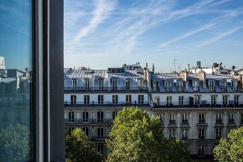 Profitez de la vue impressionnante sur les toits de Paris