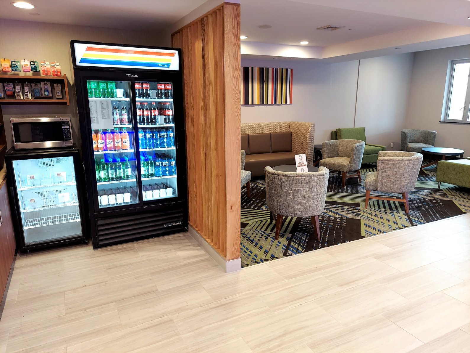 New market Place and lobby