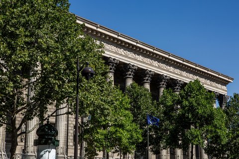 Nous sommes proches de l'église de la Madeleine