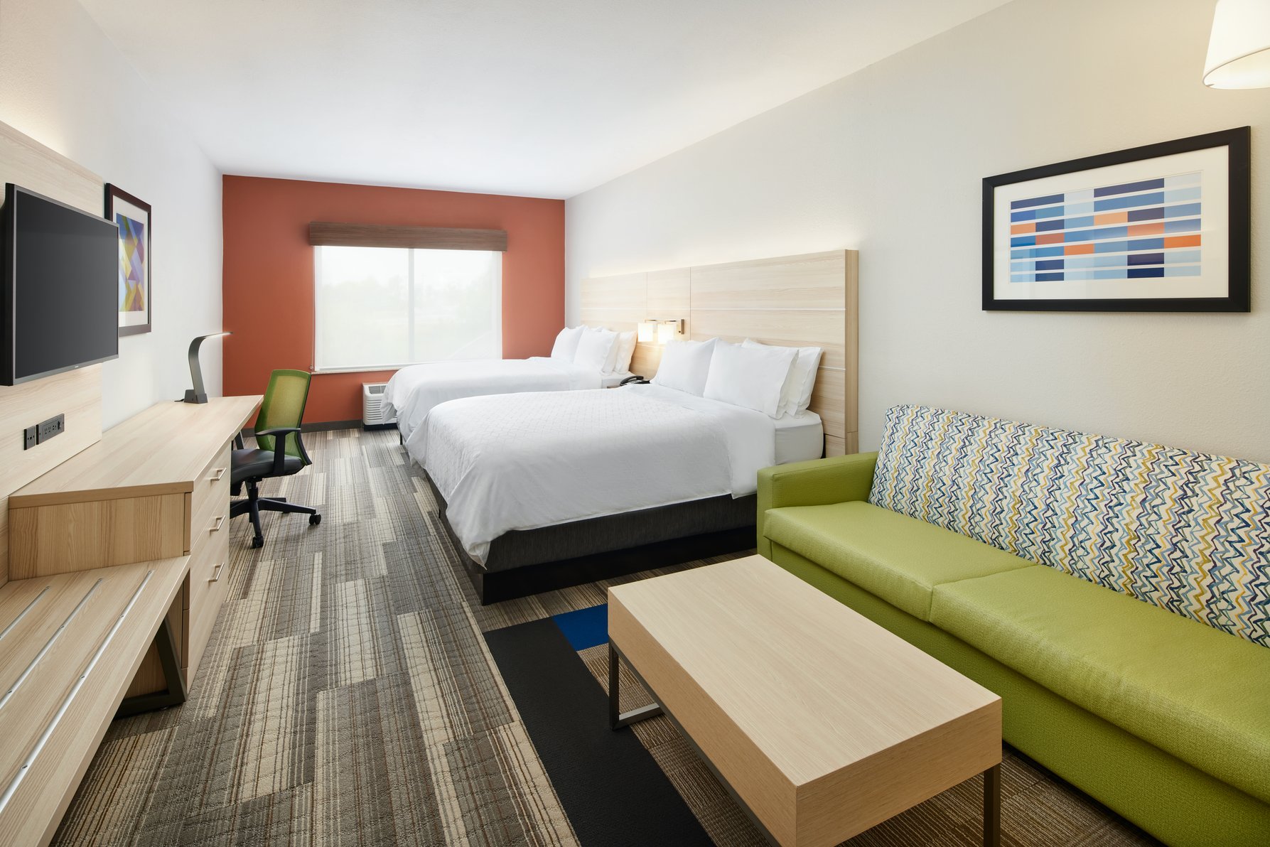 Holiday Inn Express Hotel & Suites Salem Room Type - 2 Double Beds Suite Additional Living