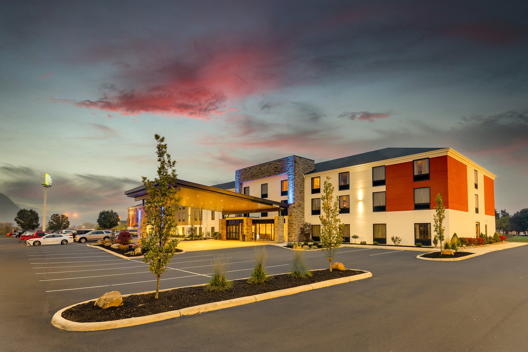 Holiday Inn Express and Suites,  Welcome to Troy, Ohio