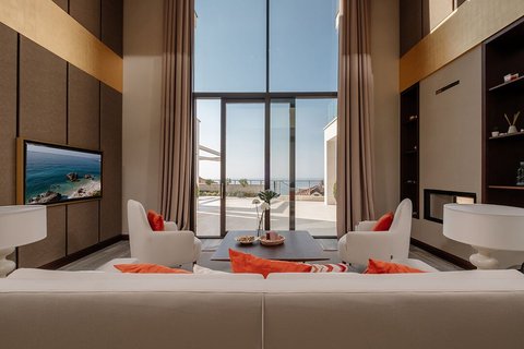 Living room in Adriatic Villa