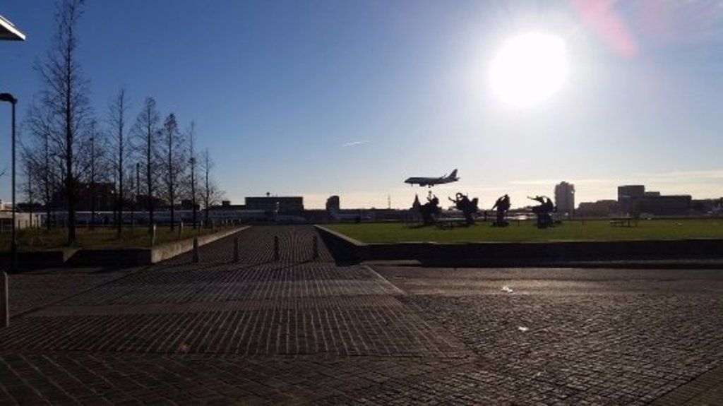 London City Airport view