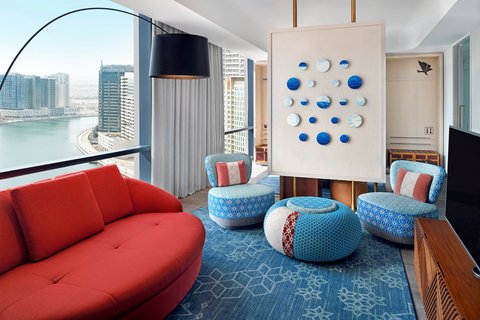 Spacious Super Suite at Hotel Indigo Dubai Downtown