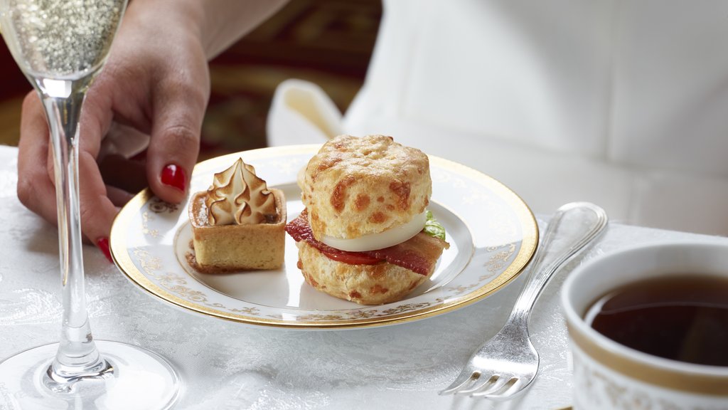 Afternoon Tea offers sandwiches, pastries and scones.