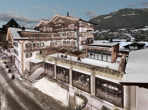 Vorderansicht Hotel