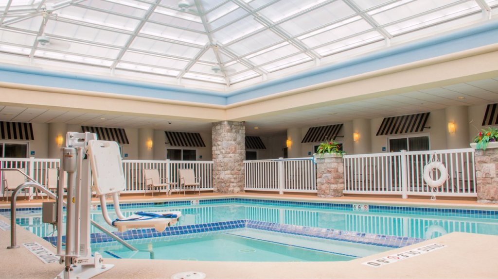 Holiday Inn Express & Suites Saginaw offers indoor pool relaxation