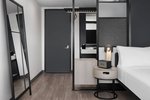 Aloft Extended King, Larger Guest room, 1 King, Sofa bed