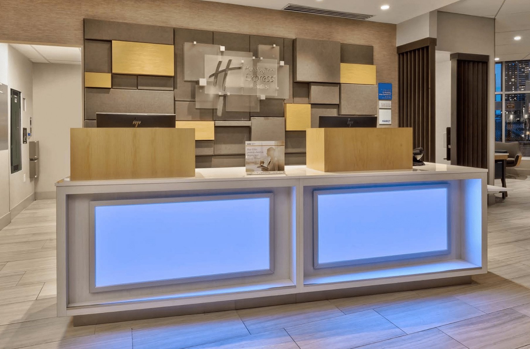 Take advantage of the hotel's express check in/out service.