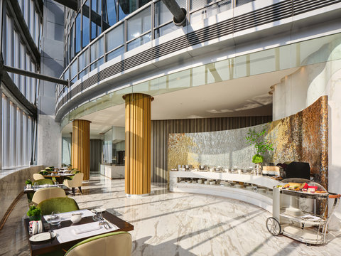 101F Centouno Restaurant Breakfast Counter