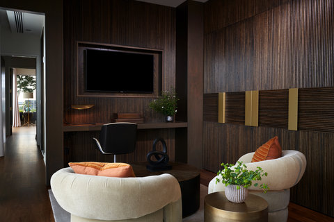 The Penthouse Suite Sitting Area in Bedroom