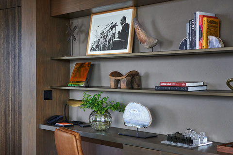 The Grand Penthouse Living Room Desk