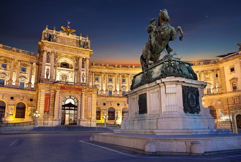Die Wiener Hofburg beherbergt zahlreiche Museen