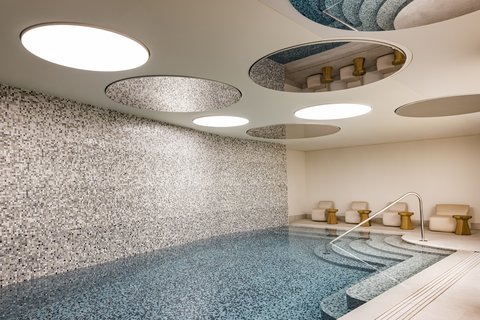 Indoor heated swimming pool