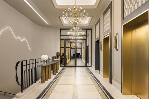 Guest lifts area