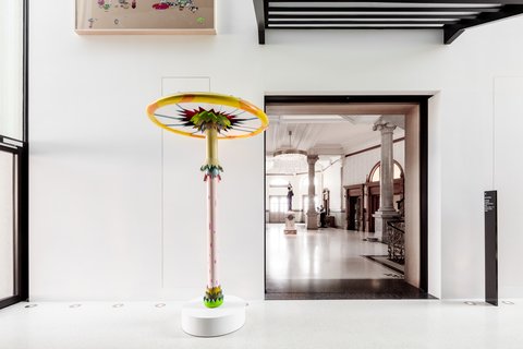 Entrance With Art Collection