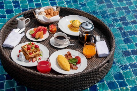 Breakfast in 2 Bedroom Pool Villa