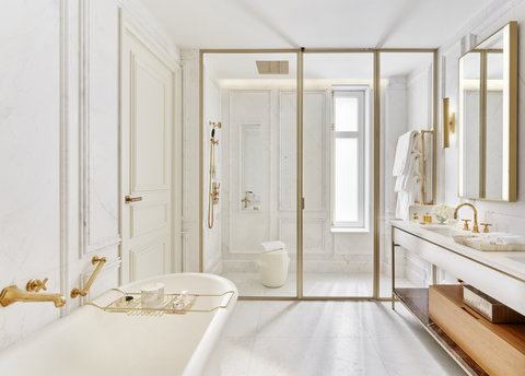 Mandarin Oriental Ritz Madrid Palm Court Suite Bathroom