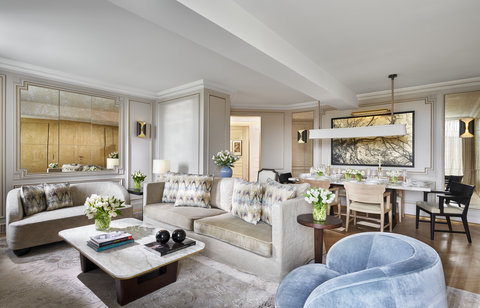 Mandarin Oriental Ritz Madrid Presidentail Suite Livingroom