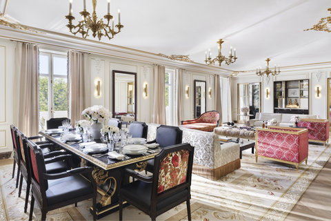 Mandarin Oriental Ritz Madrid Royal Suite Livingroom