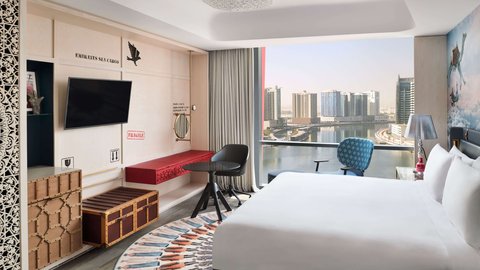 Amazing view of Dubai Creek from your room at Hotel Indigo Dubai